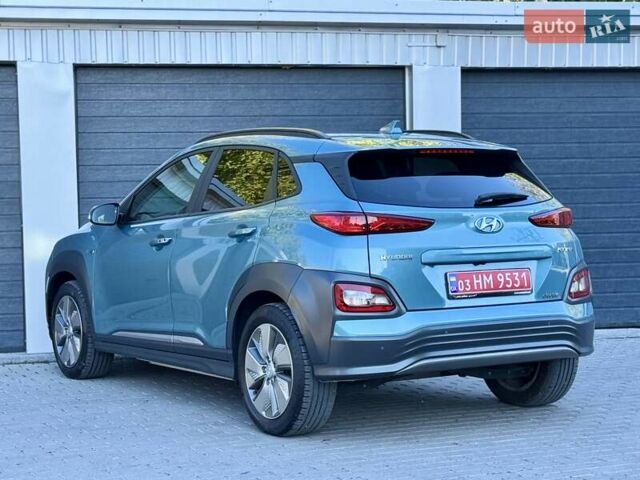 Синий Хендай Kona, объемом двигателя 0 л и пробегом 85 тыс. км за 17900 $, фото 15 на Automoto.ua