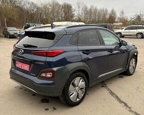 Синий Хендай Kona, объемом двигателя 0 л и пробегом 123 тыс. км за 15599 $, фото 7 на Automoto.ua