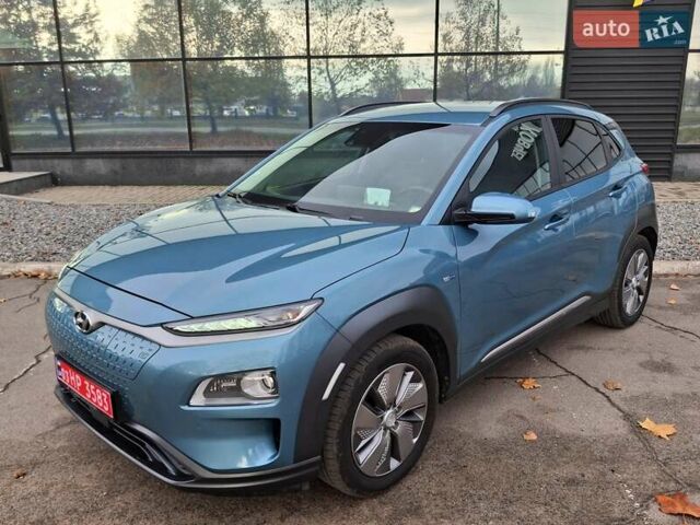 Синий Хендай Kona, объемом двигателя 0 л и пробегом 105 тыс. км за 18600 $, фото 14 на Automoto.ua
