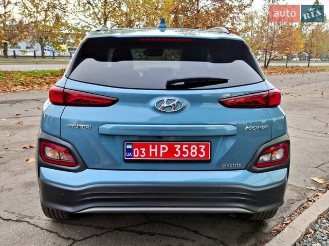 Синий Хендай Kona, объемом двигателя 0 л и пробегом 105 тыс. км за 18600 $, фото 9 на Automoto.ua