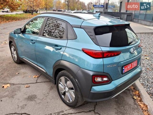 Синий Хендай Kona, объемом двигателя 0 л и пробегом 105 тыс. км за 18600 $, фото 11 на Automoto.ua