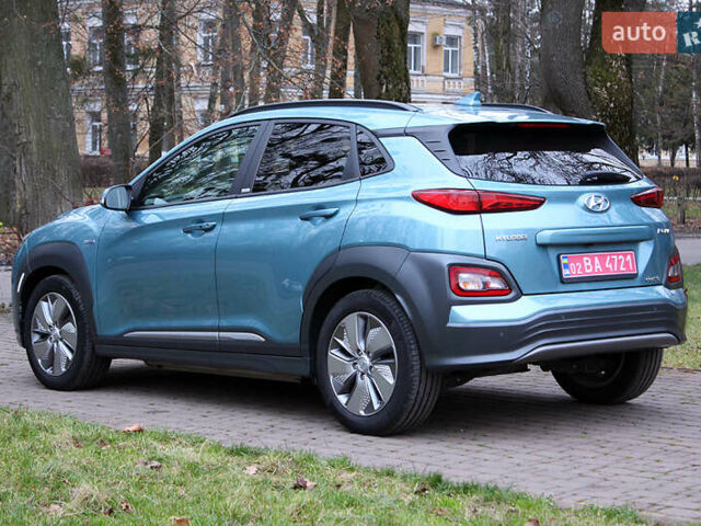 Синий Хендай Kona, объемом двигателя 0 л и пробегом 51 тыс. км за 19300 $, фото 9 на Automoto.ua