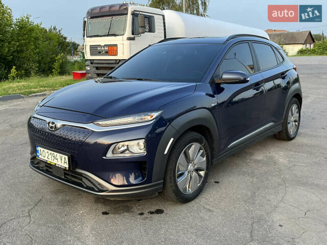 Синій Хендай Kona, об'ємом двигуна 0 л та пробігом 81 тис. км за 17000 $, фото 17 на Automoto.ua