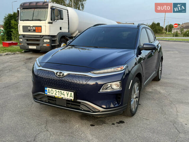 Синій Хендай Kona, об'ємом двигуна 0 л та пробігом 81 тис. км за 17000 $, фото 18 на Automoto.ua