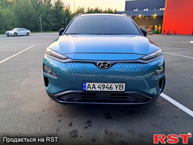 Синій Хендай Kona, об'ємом двигуна 0 л та пробігом 39 тис. км за 19700 $, фото 2 на Automoto.ua