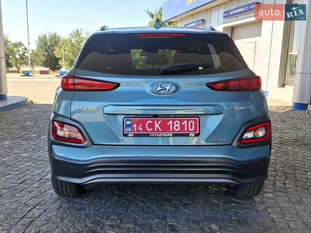 Синий Хендай Kona, объемом двигателя 0 л и пробегом 104 тыс. км за 18500 $, фото 9 на Automoto.ua