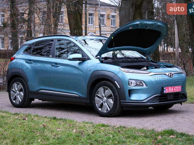 Синий Хендай Kona, объемом двигателя 0 л и пробегом 51 тыс. км за 19300 $, фото 45 на Automoto.ua