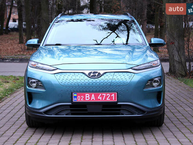 Синий Хендай Kona, объемом двигателя 0 л и пробегом 51 тыс. км за 19300 $, фото 2 на Automoto.ua