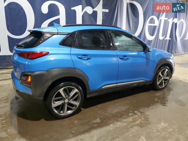 Синий Хендай Kona, объемом двигателя 0 л и пробегом 83 тыс. км за 2600 $, фото 2 на Automoto.ua