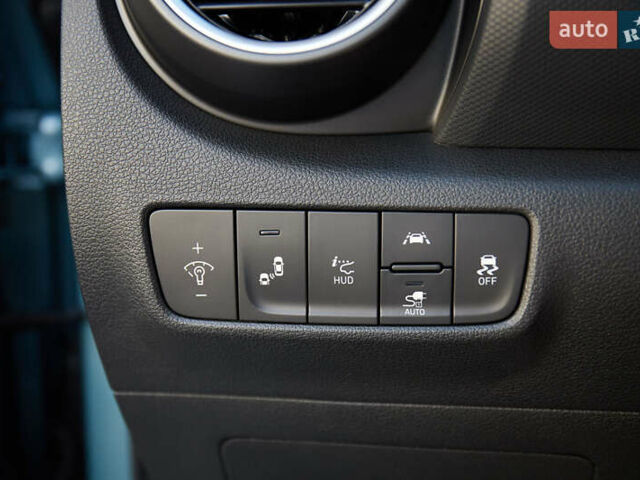 Синий Хендай Kona, объемом двигателя 0 л и пробегом 19 тыс. км за 34500 $, фото 16 на Automoto.ua