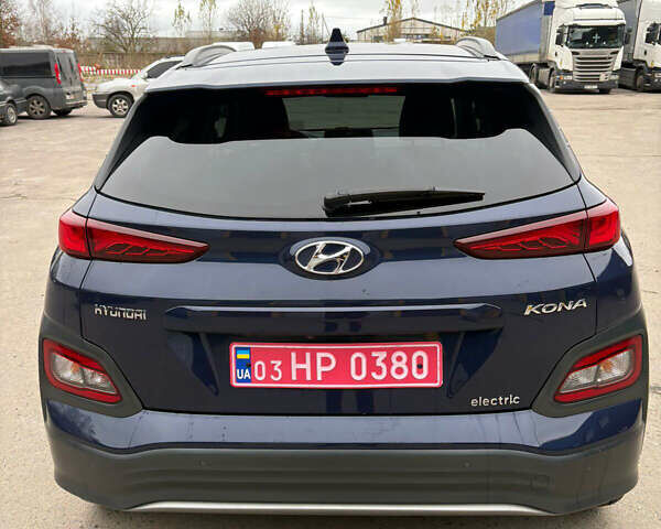Синий Хендай Kona, объемом двигателя 0 л и пробегом 123 тыс. км за 15599 $, фото 8 на Automoto.ua
