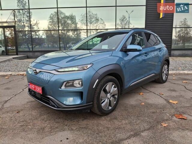 Синий Хендай Kona, объемом двигателя 0 л и пробегом 105 тыс. км за 18600 $, фото 5 на Automoto.ua