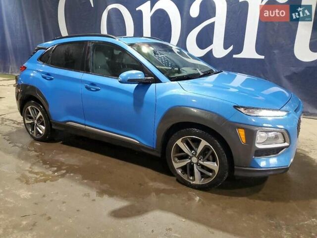 Синий Хендай Kona, объемом двигателя 0 л и пробегом 83 тыс. км за 2600 $, фото 3 на Automoto.ua