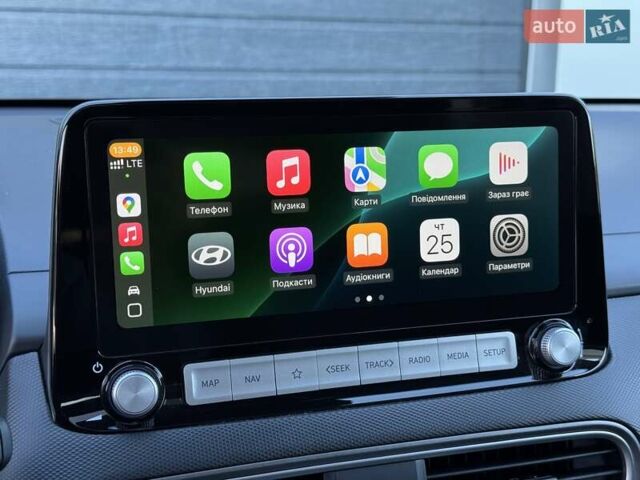 Синий Хендай Kona, объемом двигателя 0 л и пробегом 85 тыс. км за 17900 $, фото 3 на Automoto.ua