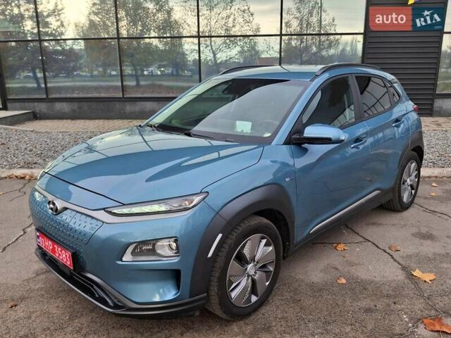 Синий Хендай Kona, объемом двигателя 0 л и пробегом 105 тыс. км за 18600 $, фото 13 на Automoto.ua