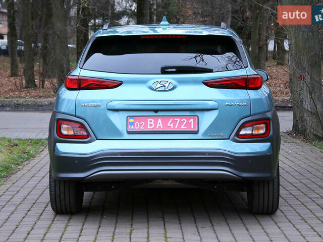 Синий Хендай Kona, объемом двигателя 0 л и пробегом 51 тыс. км за 19300 $, фото 10 на Automoto.ua
