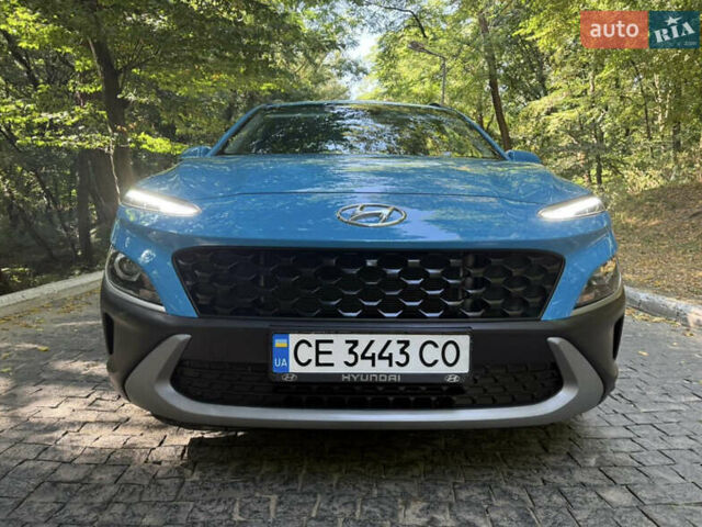 Синій Хендай Kona, об'ємом двигуна 1.6 л та пробігом 82 тис. км за 18900 $, фото 1 на Automoto.ua