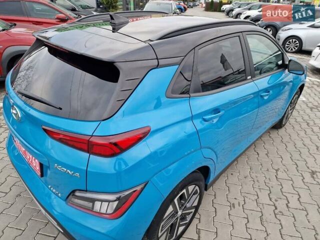 Синий Хендай Kona, объемом двигателя 0 л и пробегом 43 тыс. км за 17700 $, фото 11 на Automoto.ua