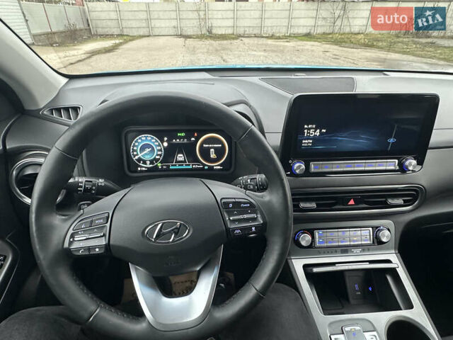 Синий Хендай Kona, объемом двигателя 0 л и пробегом 51 тыс. км за 17400 $, фото 8 на Automoto.ua