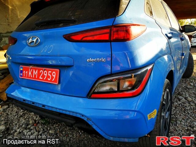 Синий Хендай Kona, объемом двигателя 0.15 л и пробегом 42 тыс. км за 13400 $, фото 5 на Automoto.ua