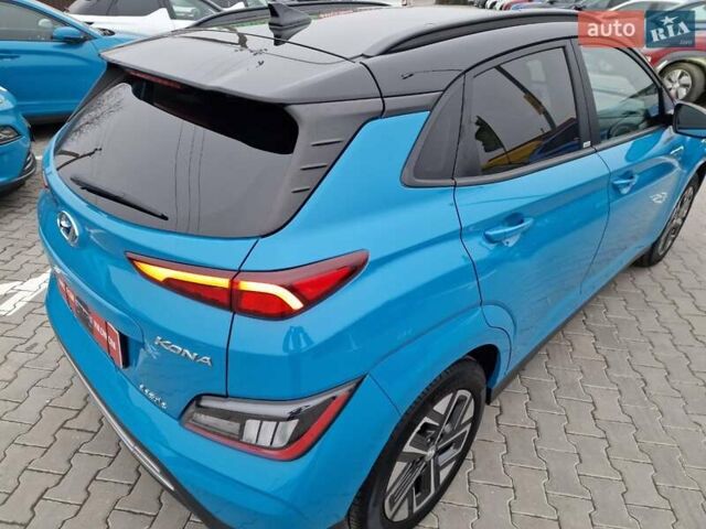 Синий Хендай Kona, объемом двигателя 0 л и пробегом 52 тыс. км за 17300 $, фото 14 на Automoto.ua
