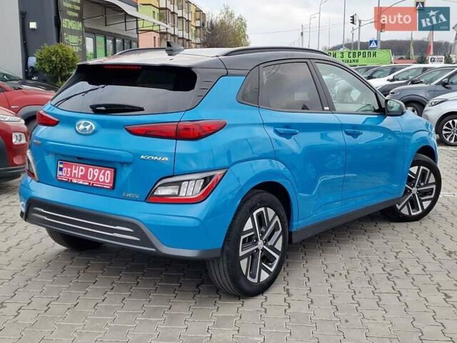 Синий Хендай Kona, объемом двигателя 0 л и пробегом 43 тыс. км за 17700 $, фото 10 на Automoto.ua