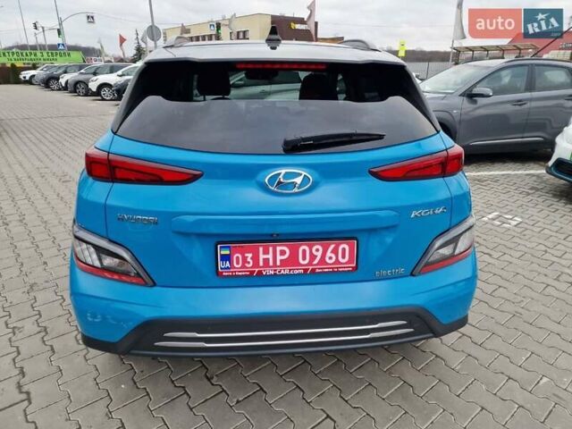 Синий Хендай Kona, объемом двигателя 0 л и пробегом 43 тыс. км за 17700 $, фото 14 на Automoto.ua