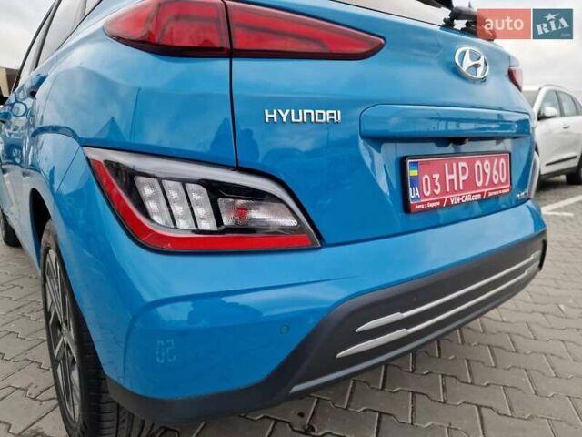 Синий Хендай Kona, объемом двигателя 0 л и пробегом 43 тыс. км за 17700 $, фото 15 на Automoto.ua