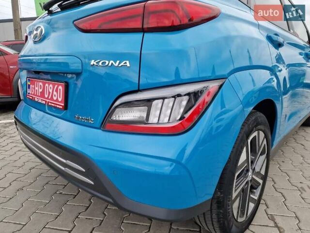 Синий Хендай Kona, объемом двигателя 0 л и пробегом 43 тыс. км за 17700 $, фото 13 на Automoto.ua