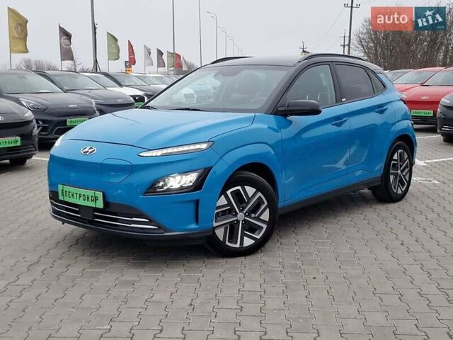 Синий Хендай Kona, объемом двигателя 0 л и пробегом 52 тыс. км за 17300 $, фото 5 на Automoto.ua