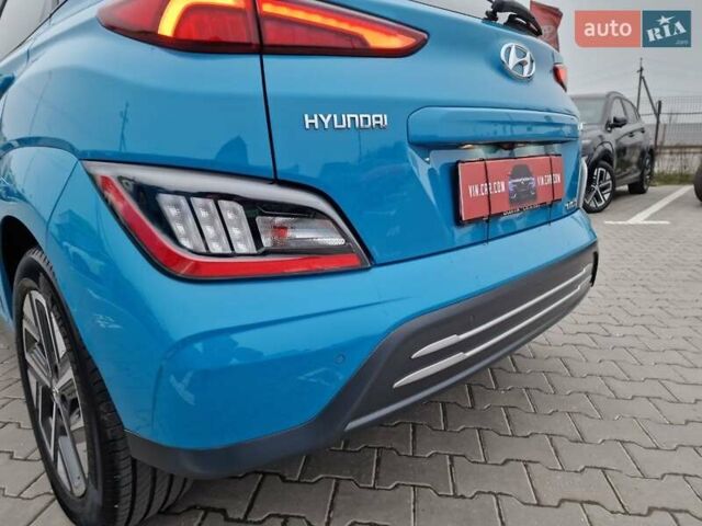Синий Хендай Kona, объемом двигателя 0 л и пробегом 52 тыс. км за 17300 $, фото 17 на Automoto.ua