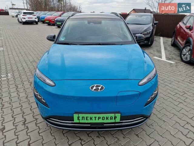 Синий Хендай Kona, объемом двигателя 0 л и пробегом 43 тыс. км за 17700 $, фото 4 на Automoto.ua