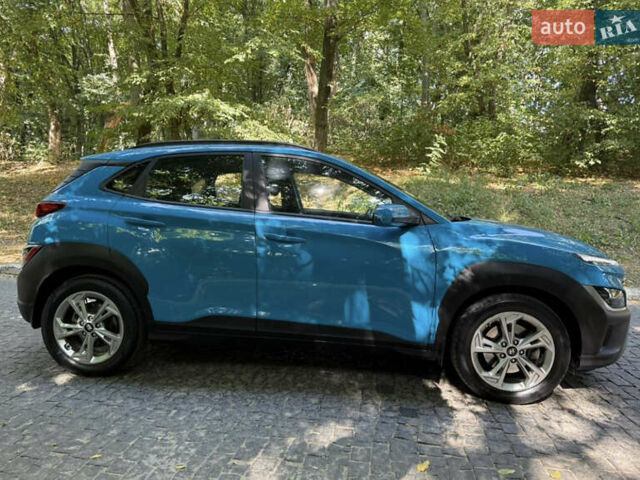 Синій Хендай Kona, об'ємом двигуна 1.6 л та пробігом 82 тис. км за 18900 $, фото 3 на Automoto.ua