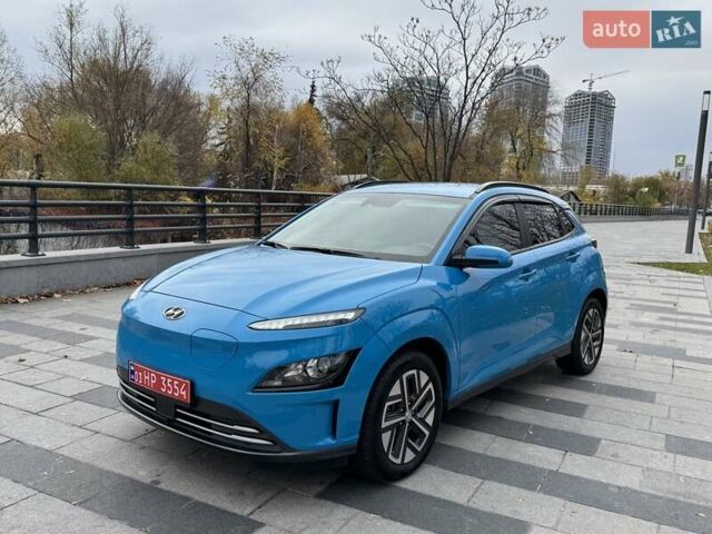 Синий Хендай Kona, объемом двигателя 0 л и пробегом 21 тыс. км за 17900 $, фото 6 на Automoto.ua