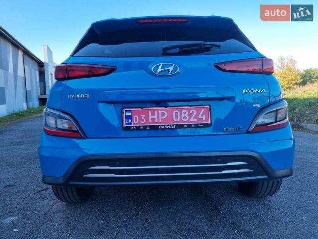 Синий Хендай Kona, объемом двигателя 0 л и пробегом 31 тыс. км за 17200 $, фото 19 на Automoto.ua