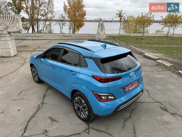 Синий Хендай Kona, объемом двигателя 0 л и пробегом 21 тыс. км за 17900 $, фото 9 на Automoto.ua