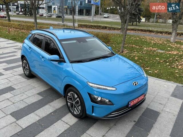 Синий Хендай Kona, объемом двигателя 0 л и пробегом 21 тыс. км за 17900 $, фото 8 на Automoto.ua