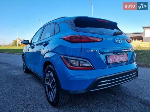 Синий Хендай Kona, объемом двигателя 0 л и пробегом 31 тыс. км за 17200 $, фото 18 на Automoto.ua