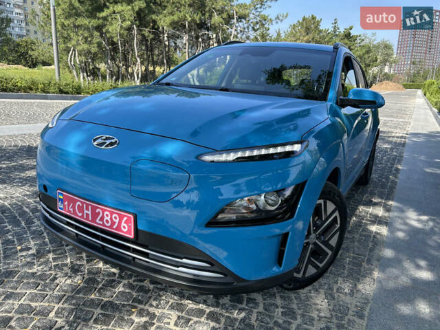 Синій Хендай Kona, об'ємом двигуна 0 л та пробігом 69 тис. км за 16470 $, фото 1 на Automoto.ua