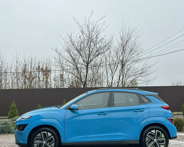 Синий Хендай Kona, объемом двигателя 0 л и пробегом 81 тыс. км за 16950 $, фото 8 на Automoto.ua