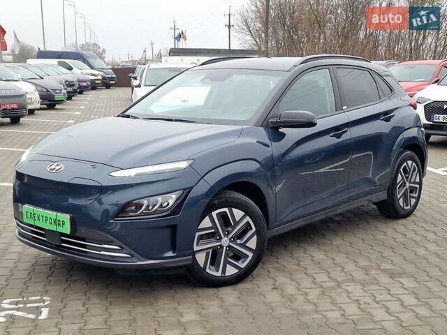 Синий Хендай Kona, объемом двигателя 0 л и пробегом 60 тыс. км за 17600 $, фото 5 на Automoto.ua