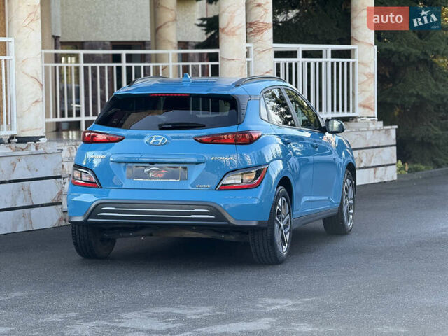 Синий Хендай Kona, объемом двигателя 0 л и пробегом 30 тыс. км за 16900 $, фото 14 на Automoto.ua