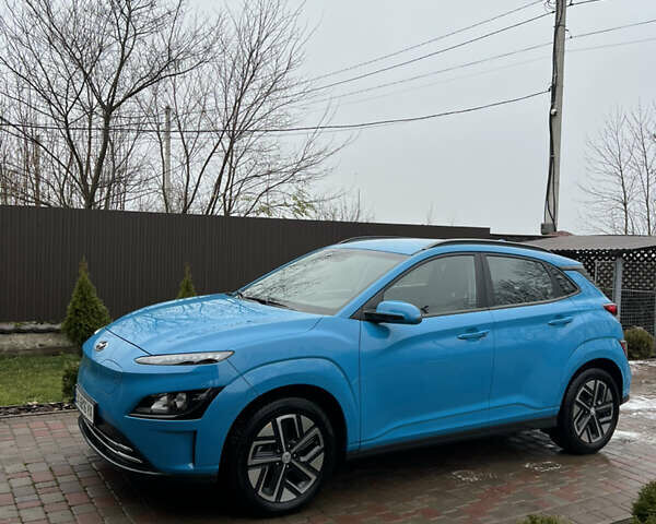 Синий Хендай Kona, объемом двигателя 0 л и пробегом 81 тыс. км за 16950 $, фото 9 на Automoto.ua