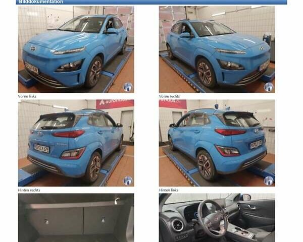 Синий Хендай Kona, объемом двигателя 0 л и пробегом 21 тыс. км за 17900 $, фото 39 на Automoto.ua