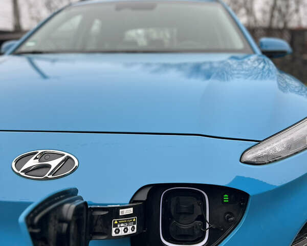 Синий Хендай Kona, объемом двигателя 0 л и пробегом 81 тыс. км за 16950 $, фото 10 на Automoto.ua