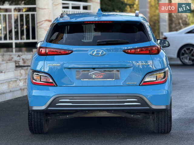 Синий Хендай Kona, объемом двигателя 0 л и пробегом 30 тыс. км за 16900 $, фото 7 на Automoto.ua