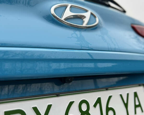 Синий Хендай Kona, объемом двигателя 0 л и пробегом 81 тыс. км за 16950 $, фото 11 на Automoto.ua