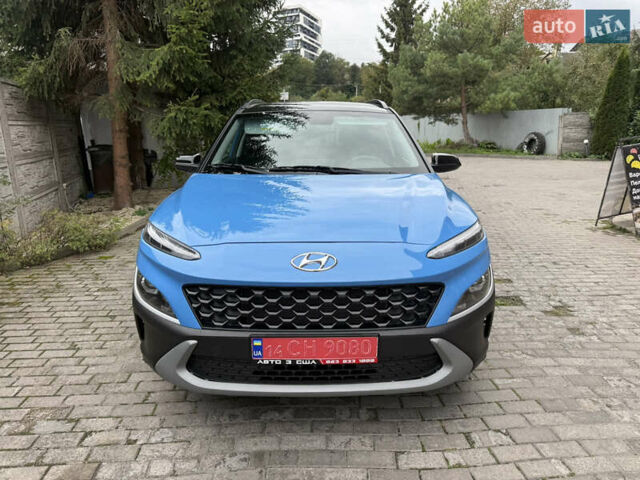 Синий Хендай Kona, объемом двигателя 2 л и пробегом 29 тыс. км за 18999 $, фото 14 на Automoto.ua