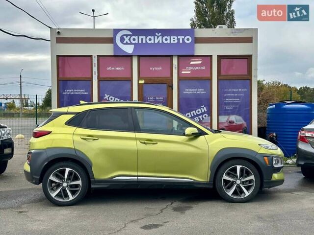 Зеленый Хендай Kona, объемом двигателя 1.59 л и пробегом 76 тыс. км за 15800 $, фото 4 на Automoto.ua
