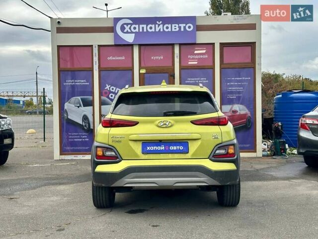 Зеленый Хендай Kona, объемом двигателя 1.59 л и пробегом 76 тыс. км за 15800 $, фото 5 на Automoto.ua